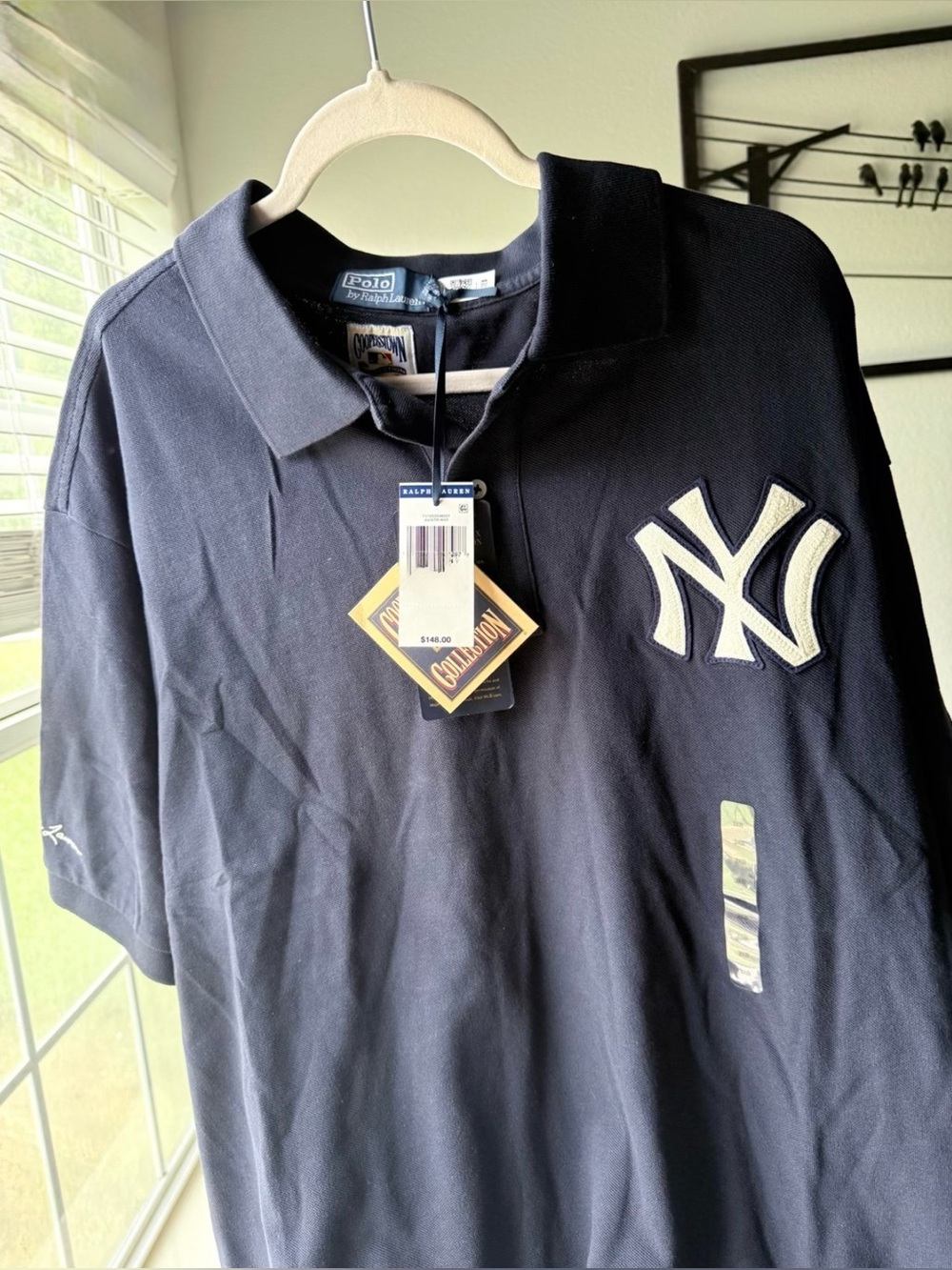 Ralph Lauren Polo Cooperstown Collection   NY Yankees Polo Shirt